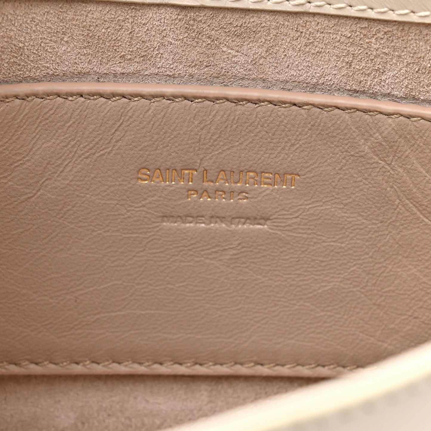 Smooth Calfskin Le 5 A 7 Mini Hobo Blanc Vintage