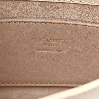 Saint Laurent Smooth Calfskin Le 5 A 7 Mini Hobo Blanc Vintage 6 of 10