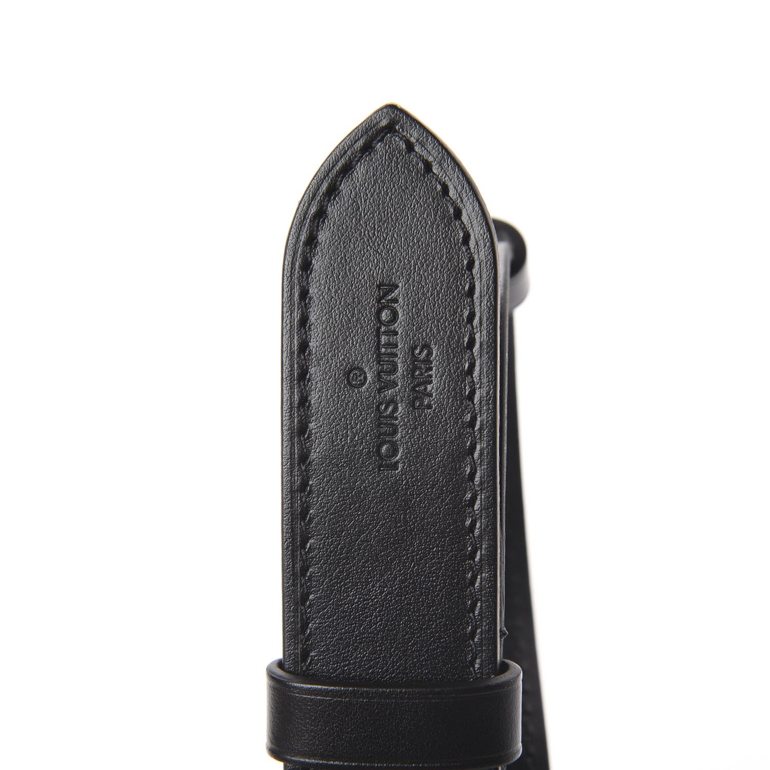 Louis Vuitton Calfskin Odeon Adjustable Shoulder Strap Black 3 of 3