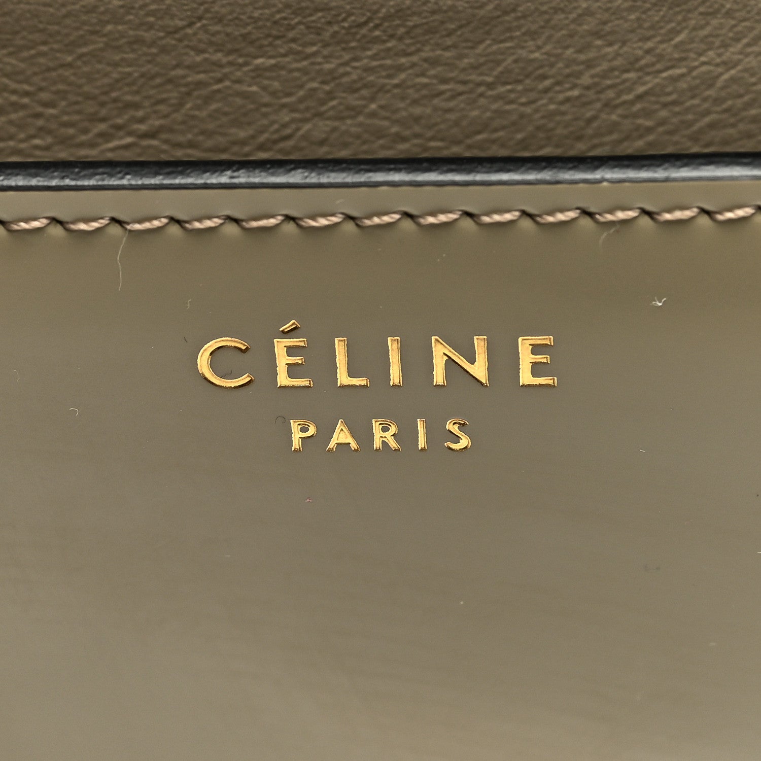 Celine Spazzolato Calfskin Medium Classic Box Flap Bag Quartz 6 of 9