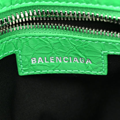 Balenciaga Agneau Arena Small Neo Cagole City Handbag Vivid Green 6 of 12