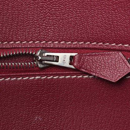 Hermes Epsom Candy Birkin 35 Rose Tyrien Rubis 18 of 43