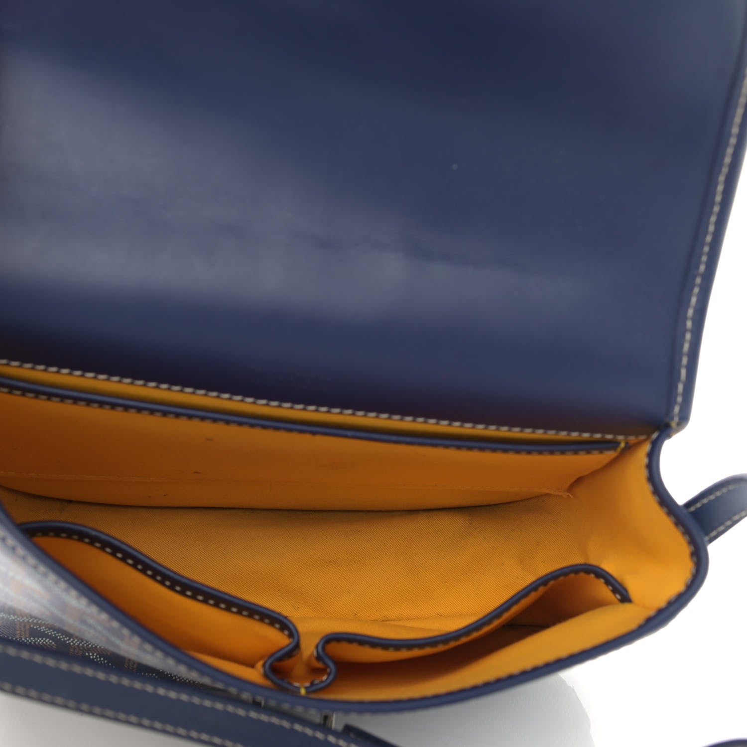 Goyard Goyardine Belvedere II PM Messenger Bag Navy 5 of 11
