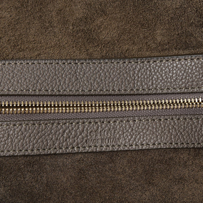 Celine Soft Grained Calfskin Small Belt Cabas Phantom Taupe 6 of 8