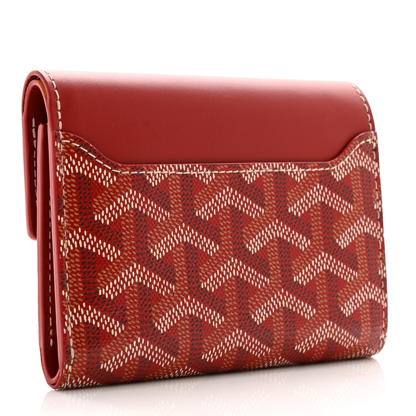 Goyardine Saint-Gabriel Compact Wallet Red