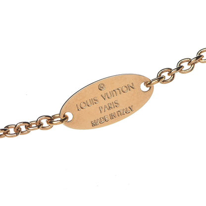 Louis Vuitton Essential V Necklace Gold 6 of 7