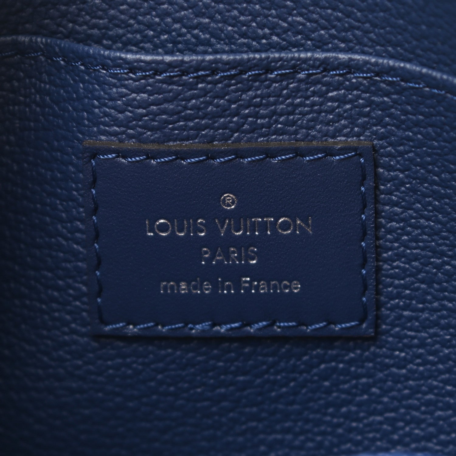 Louis Vuitton Monogram Giant Escale Cosmetic Pouch Blue 6 of 6