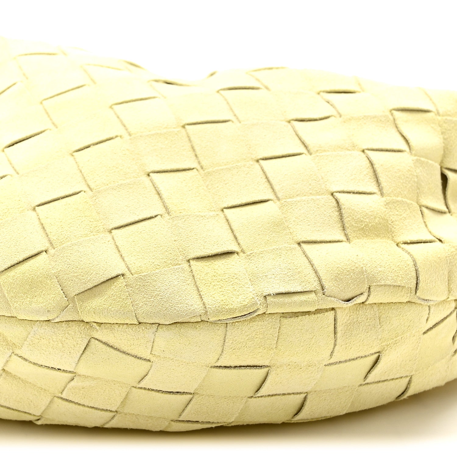 Bottega Veneta Suede Intrecciato Mini Jodie Lemon Wash 9 of 9