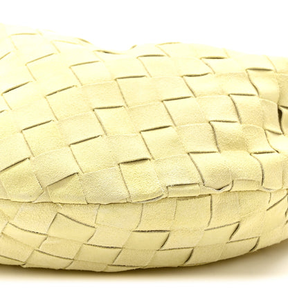Bottega Veneta Suede Intrecciato Mini Jodie Lemon Wash 9 of 9