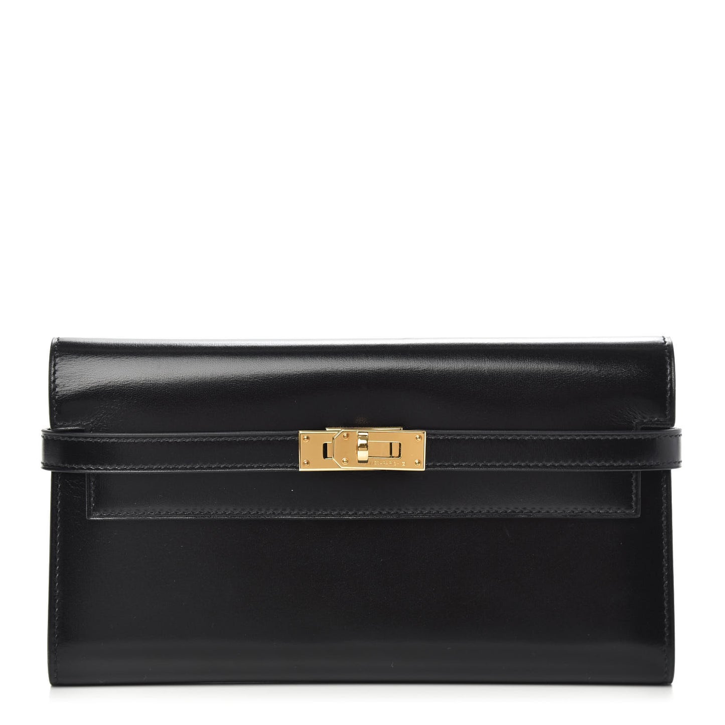 Box Kelly Longue Wallet Black