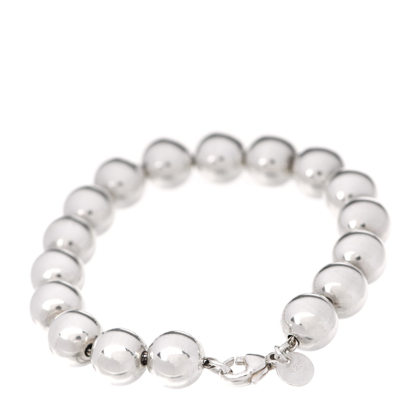 Sterling Silver 10mm HardWear Ball Bracelet