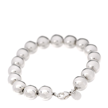 Tiffany Sterling Silver 10mm HardWear Ball Bracelet 3 of 5