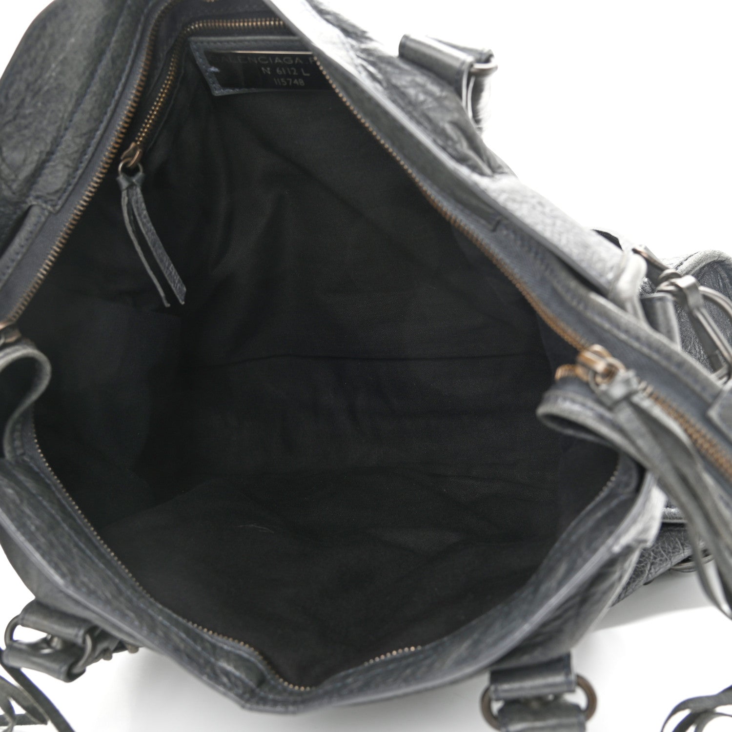 Balenciaga Agneau Classic Hardware City Anthracite 5 of 10