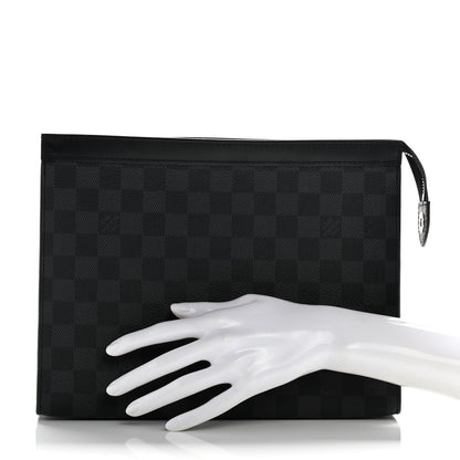 Louis Vuitton Damier Graphite Pochette Voyage MM 2 of 10