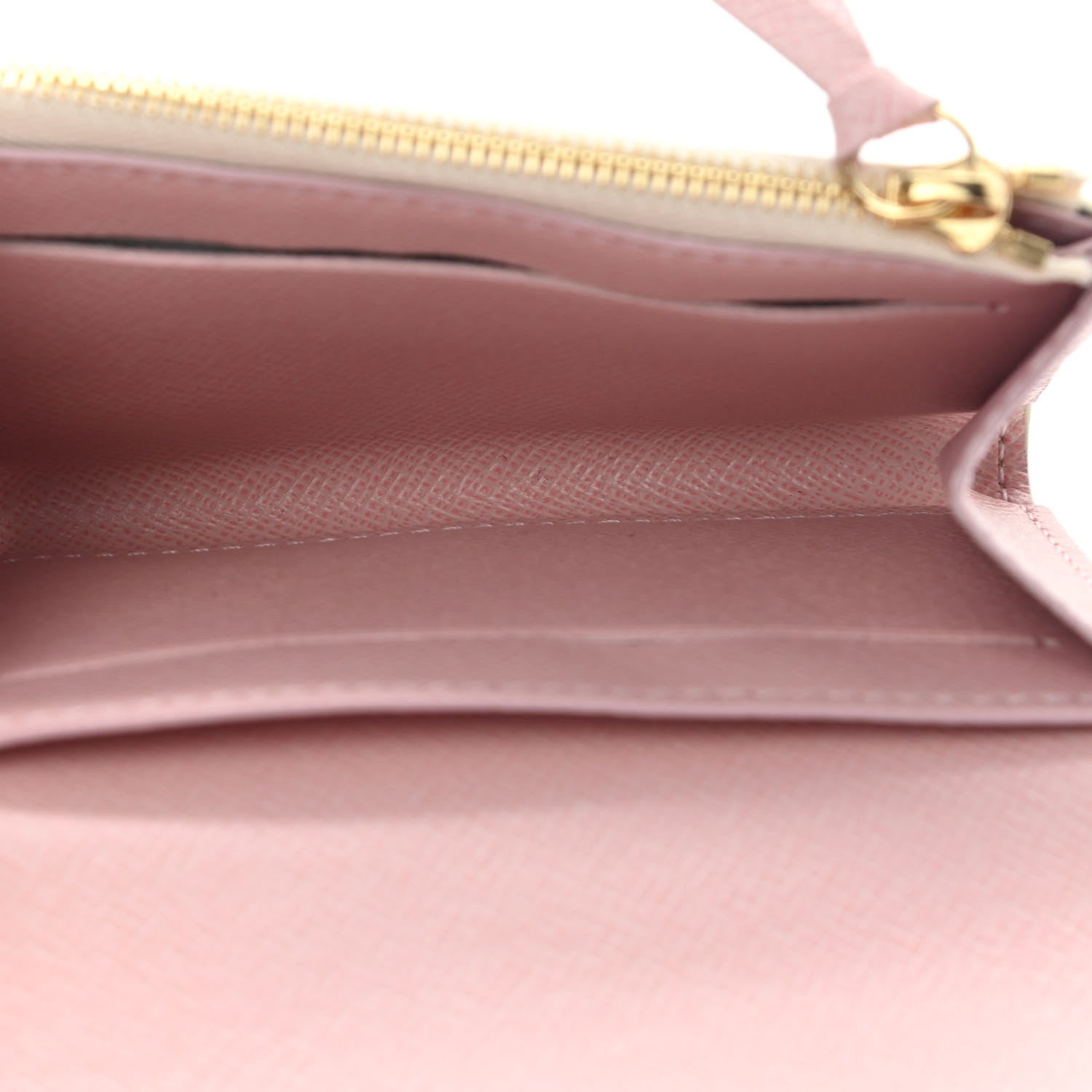 Louis Vuitton Damier Azur Rosalie Coin Purse Rose Ballerine 4 of 6