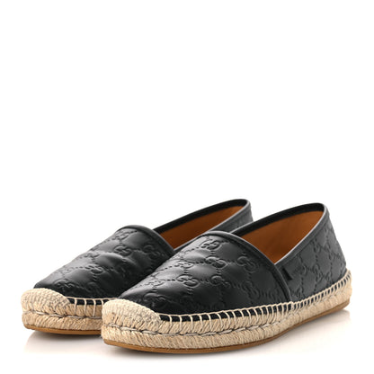 Gucci Guccissima Signature Espadrilles 39 Black 4 of 14