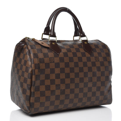 Louis Vuitton Damier Ebene Speedy 30 3 of 17