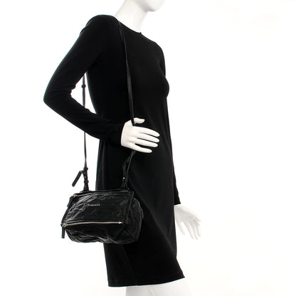 Givenchy Tumbled Sheepskin Mini Pandora Black 2 of 9