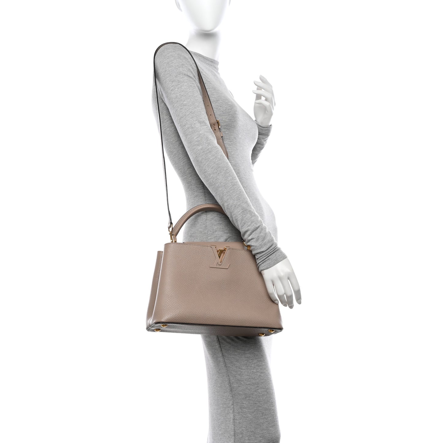 Taurillon Capucines MM Galet
