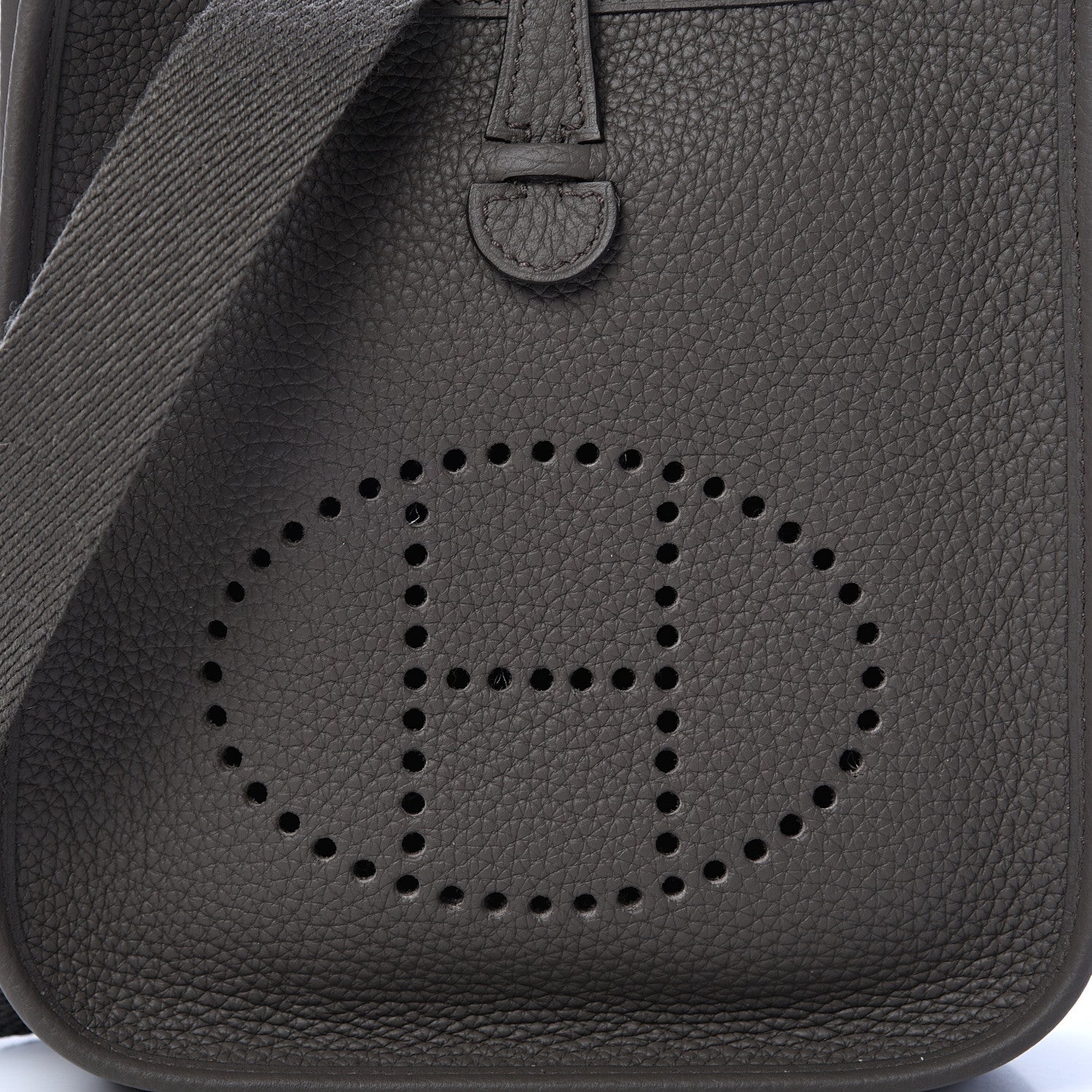Hermes Taurillon Clemence Evelyne TPM Etain 7 of 10