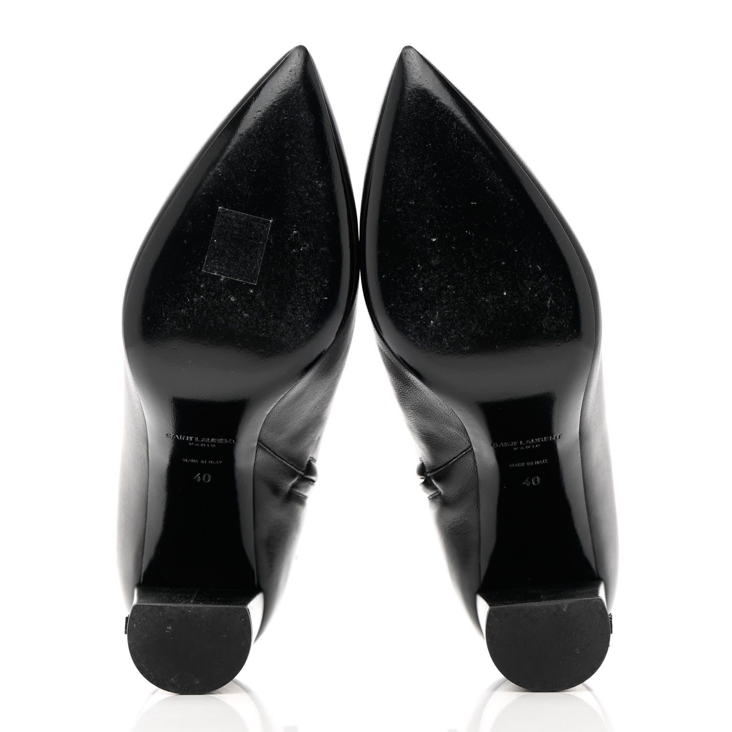 Saint Laurent Calfskin Betty 95 Ankle Boots 40 Black 5 of 16