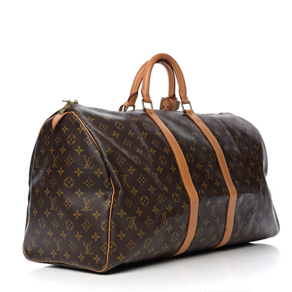 Louis Vuitton Monogram Keepall 55 2 of 10
