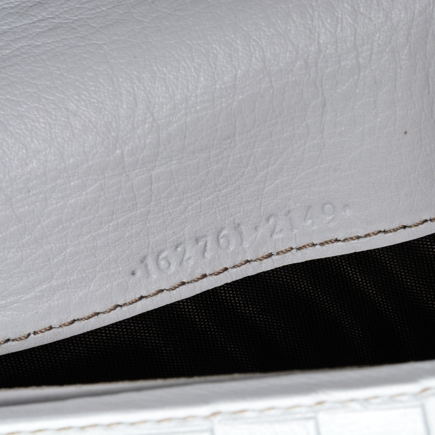 Calfskin Britt Continental Wallet White
