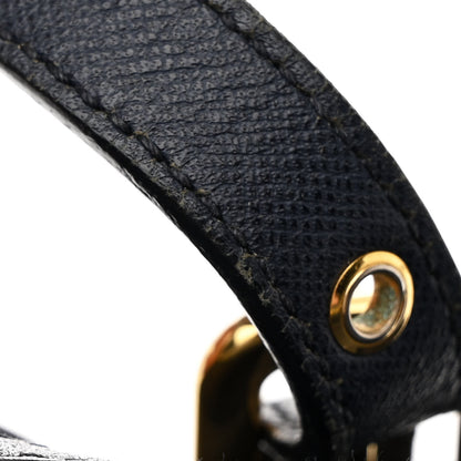 Prada Saffiano Tessuto Nylon Logo Shopping Tote Royal Blue 15 of 16