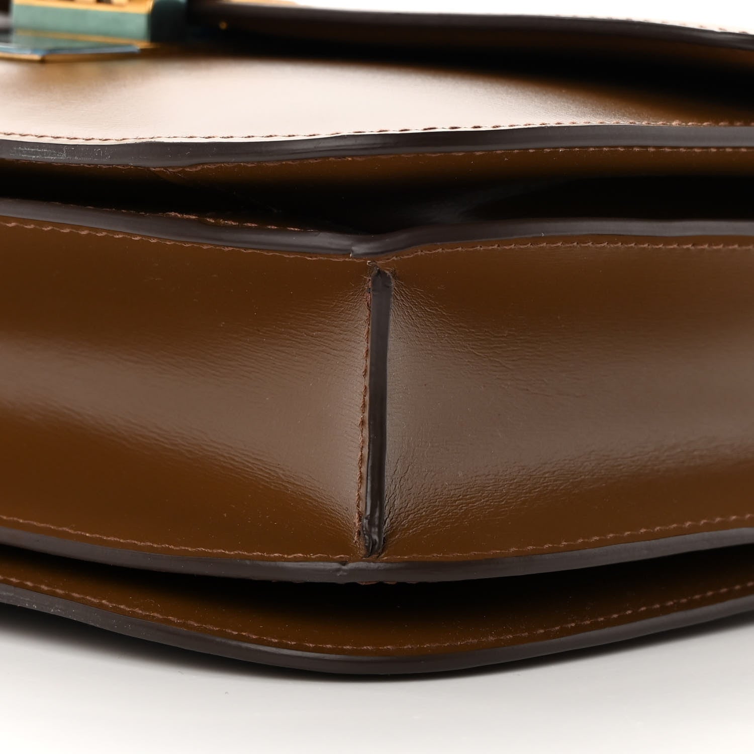 Celine Box Calfskin Medium Classic Box Flap Bag Camel 9 of 12