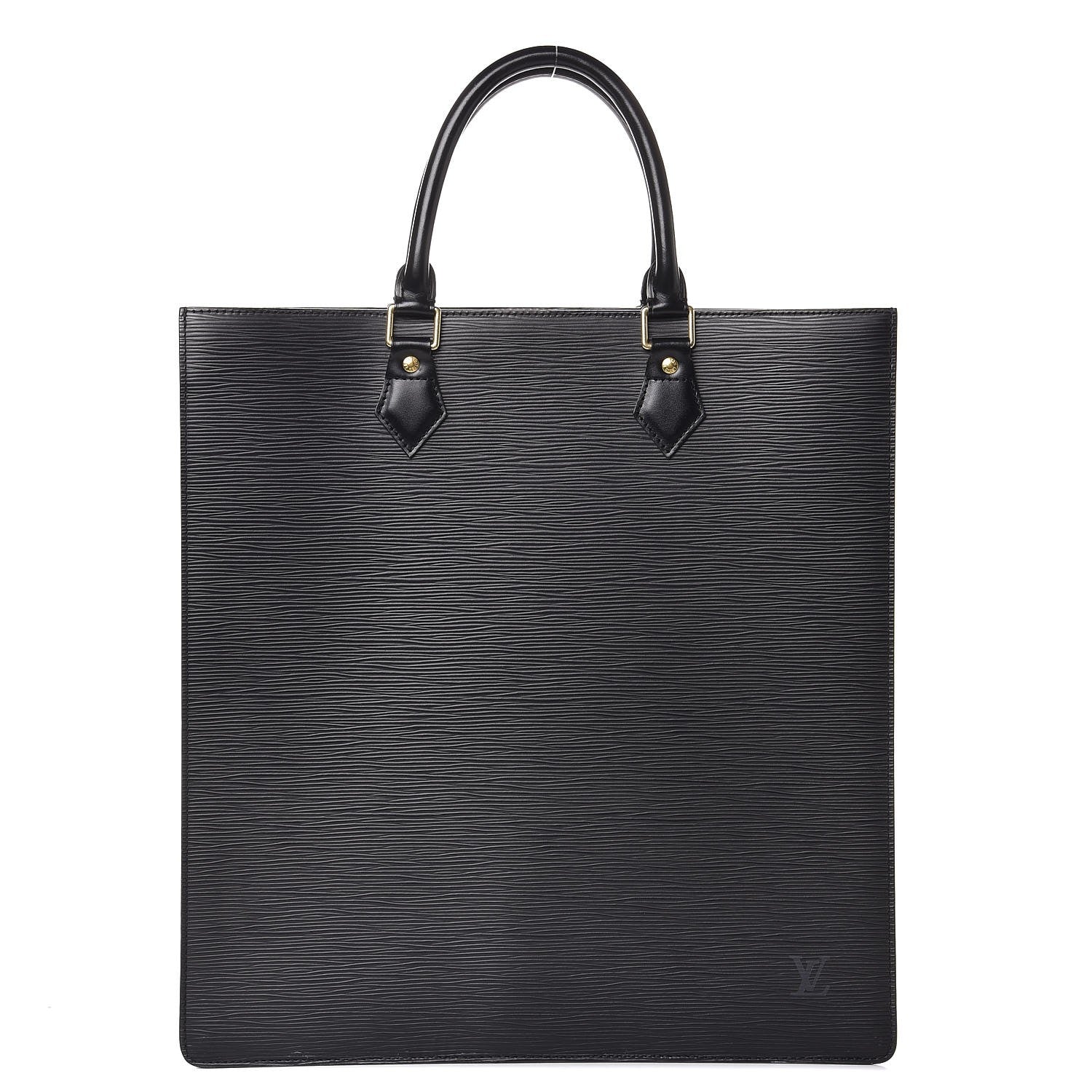 Louis Vuitton Epi Sac Plat GM Black 1 of 16