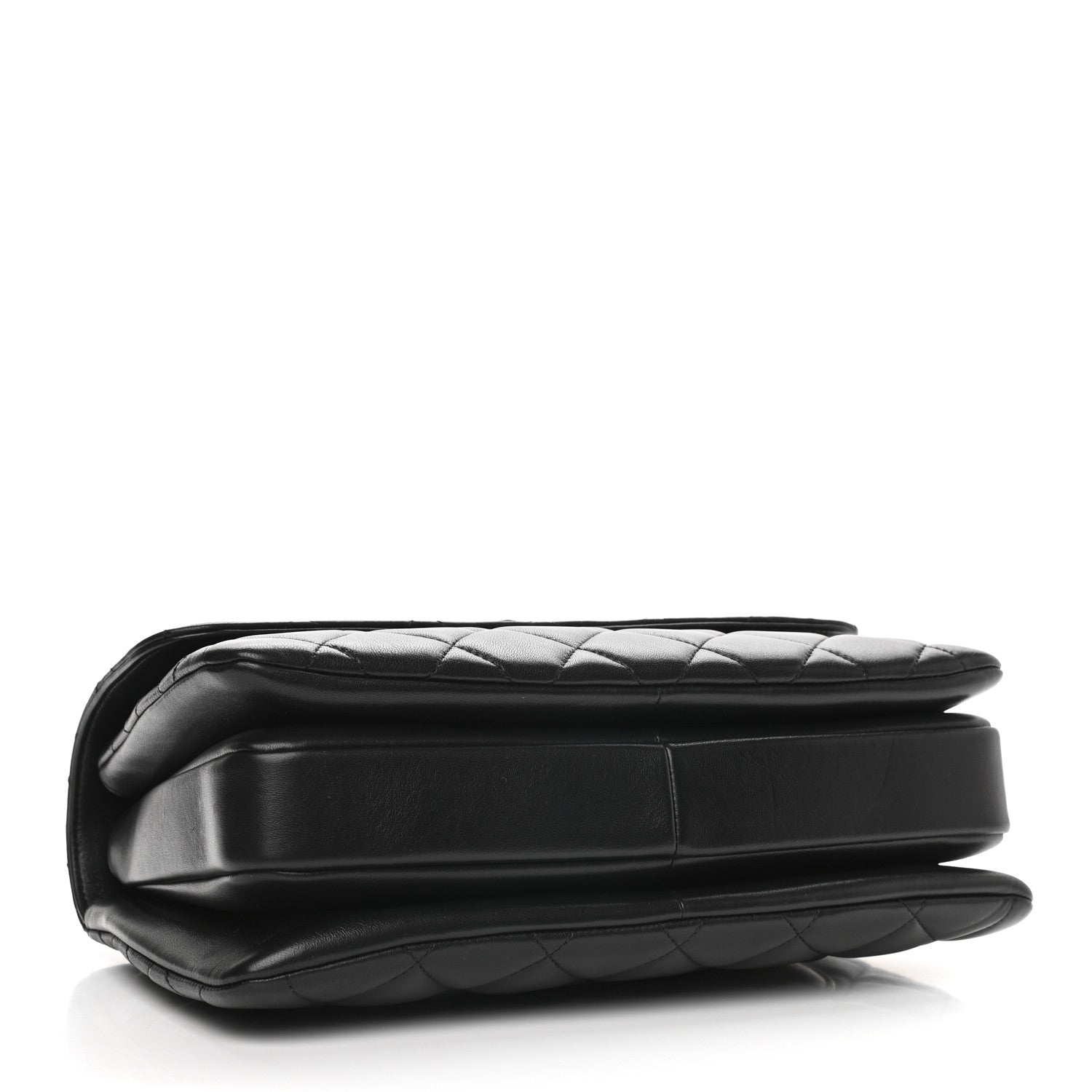 Chanel Lambskin Quilted Medium Trendy CC Flap Dual Handle Bag Black 4 of 9