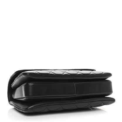 Chanel Lambskin Quilted Medium Trendy CC Flap Dual Handle Bag Black 4 of 9