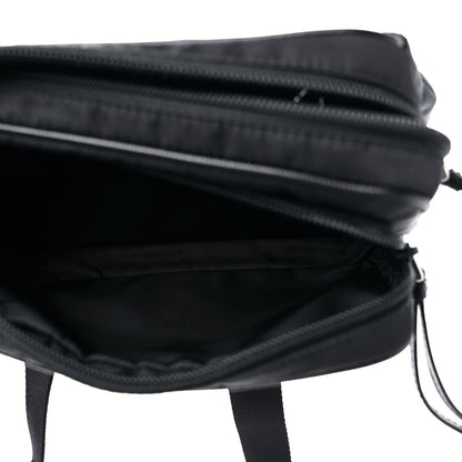 Prada Tessuto Nylon Saffiano Belt Bag Black 6 of 11