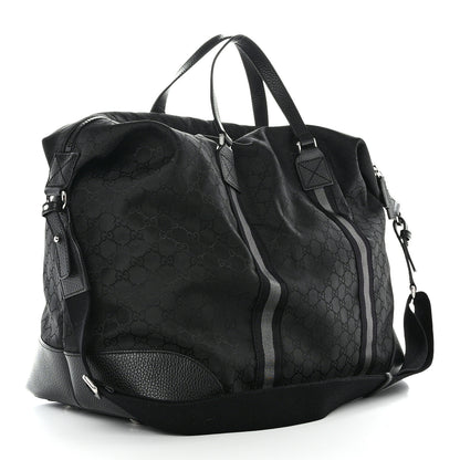 Gucci Nylon Monogram XL Duffle Bag Black 2 of 9