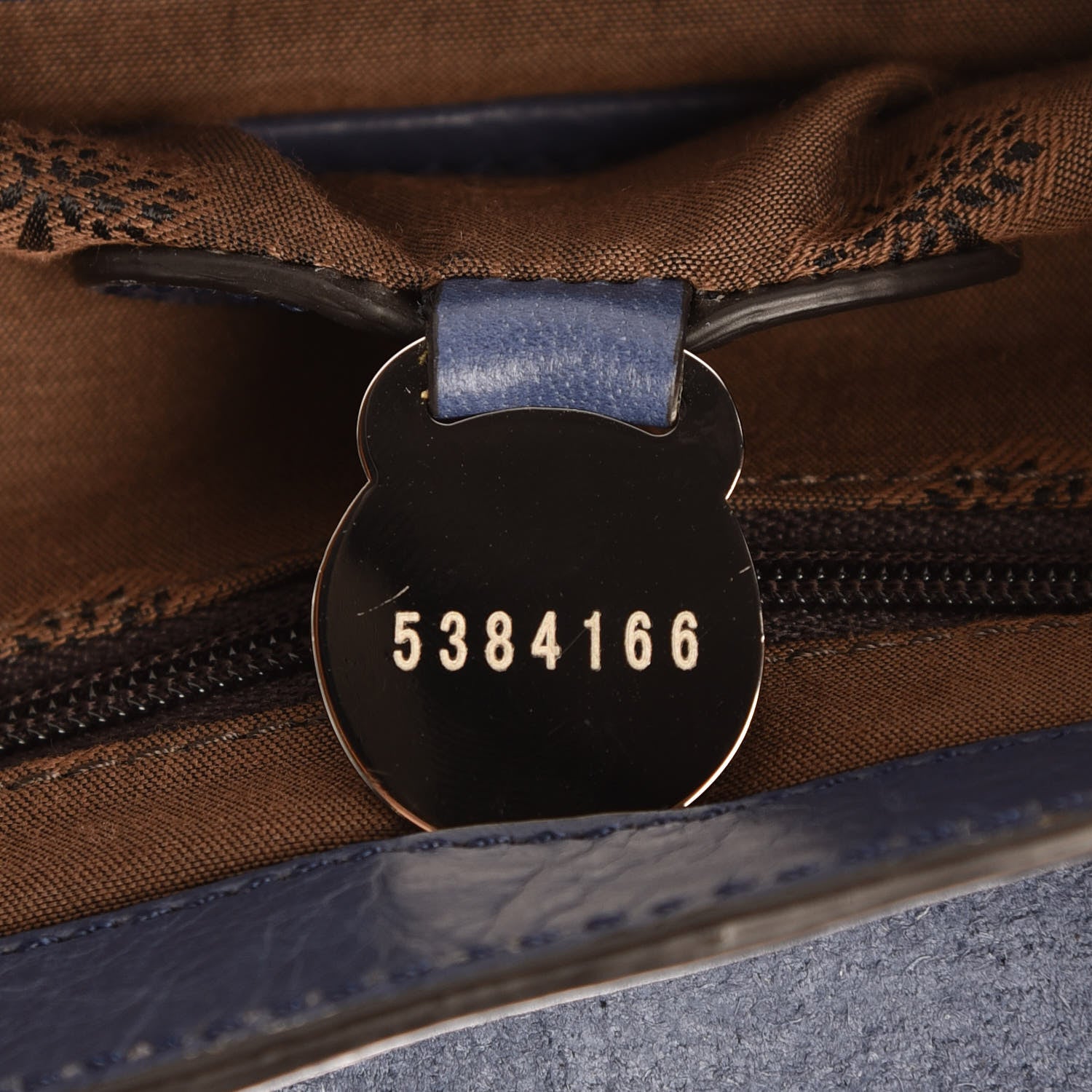 Mulberry Soft Buffalo Medium Alexa Slate Blue 7 of 13
