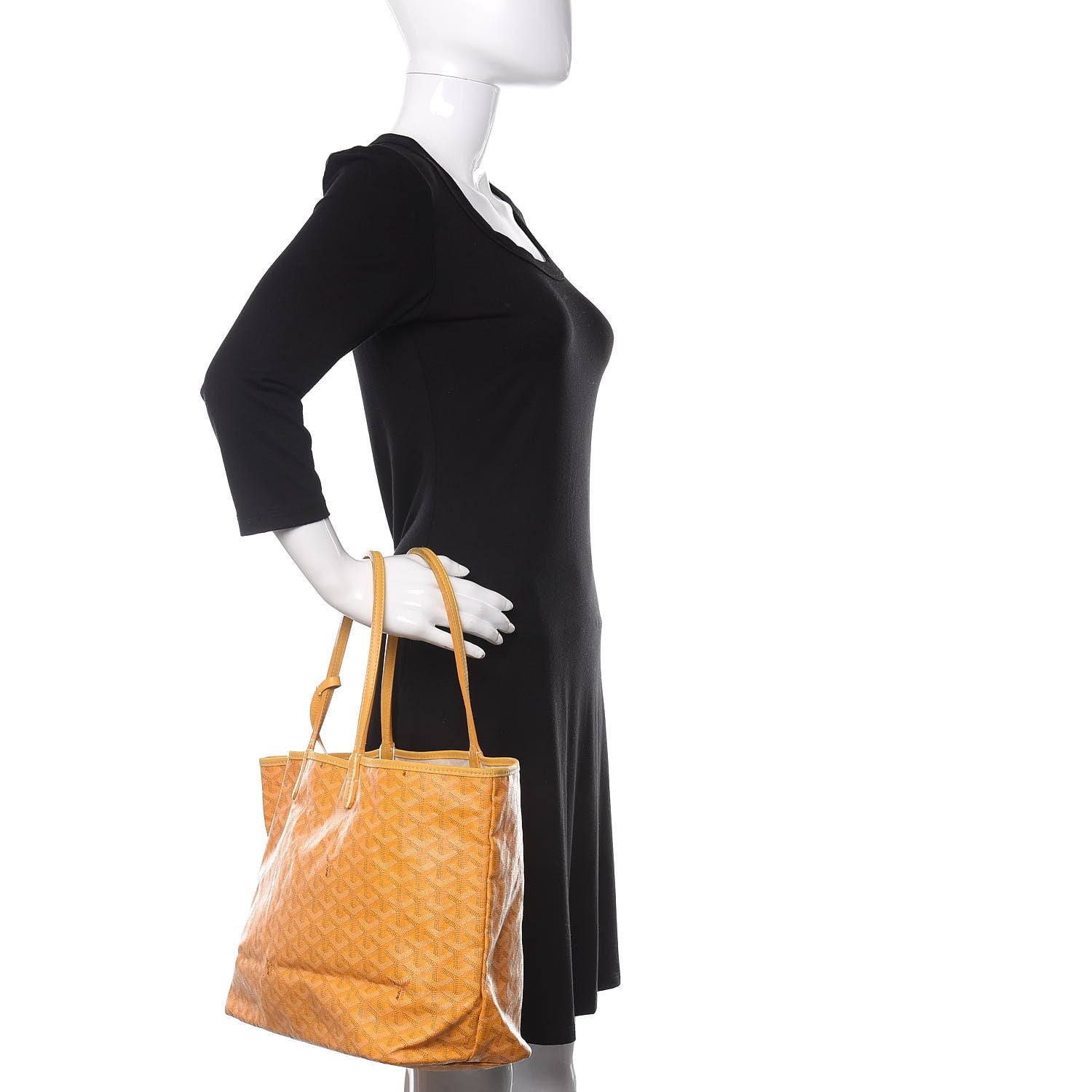 Goyard Goyardine Saint Louis PM Yellow 2 of 12