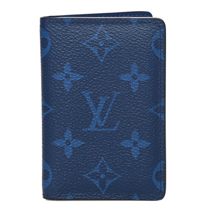 Louis Vuitton Taigarama Pocket Organizer NM Cobalt 1 of 10