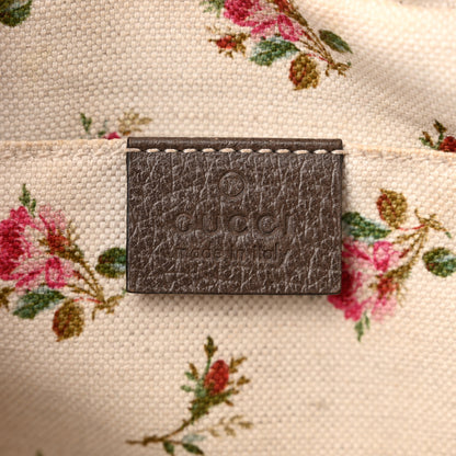 Gucci GG Supreme Monogram Web Neo Vintage Shoulder Bag Beige New Acero Crop 5 of 11