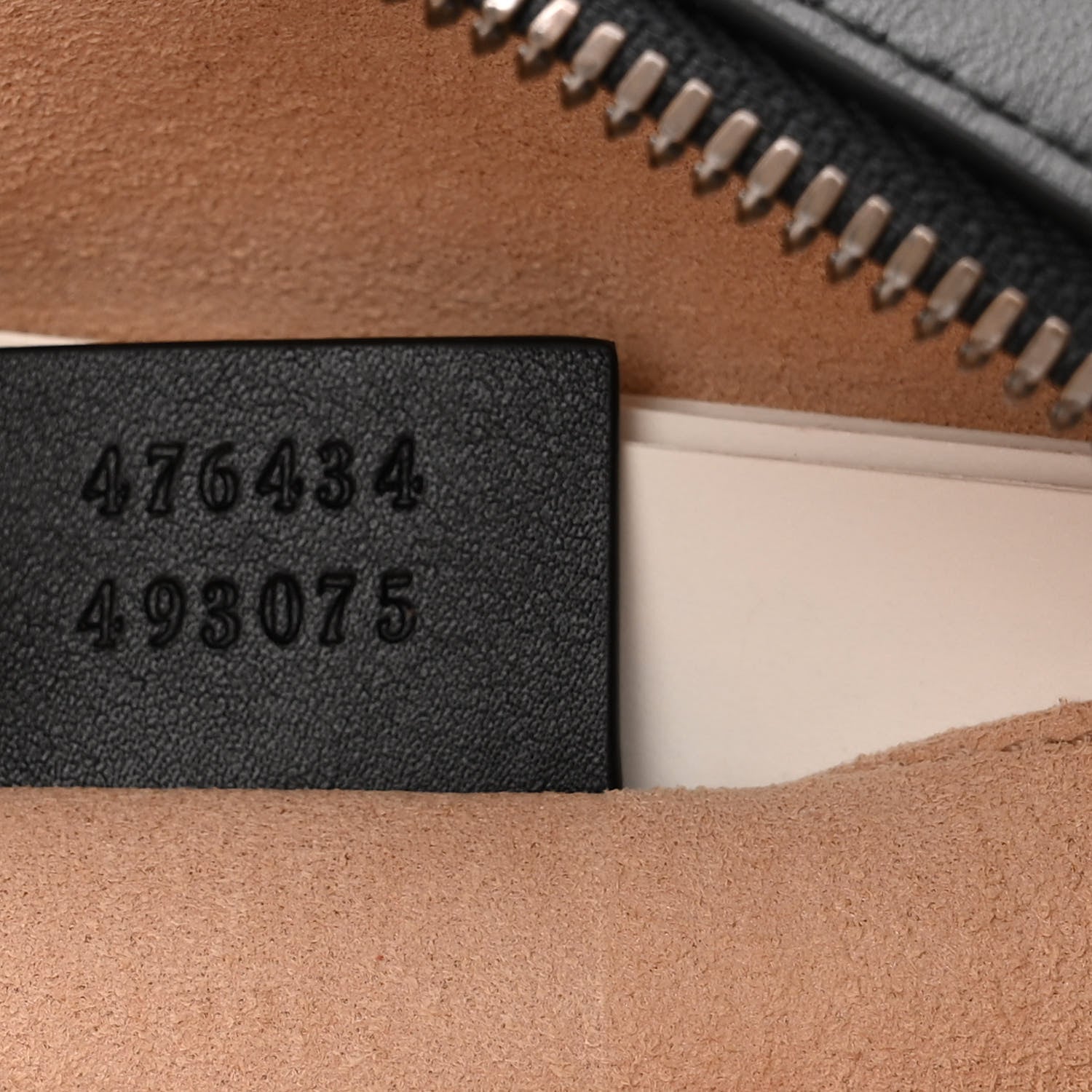 Gucci Calfskin Matelasse GG Marmont Belt Bag 85 34 Black 7 of 10