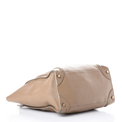 Celine Smooth Calfskin Mini Luggage Dune 4 of 12