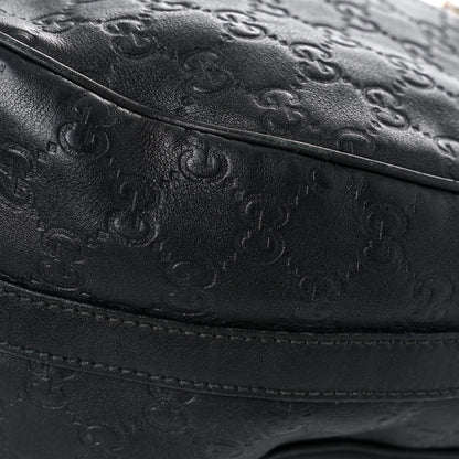 Gucci Guccissima Large GG Twins Hobo Black 26 of 30