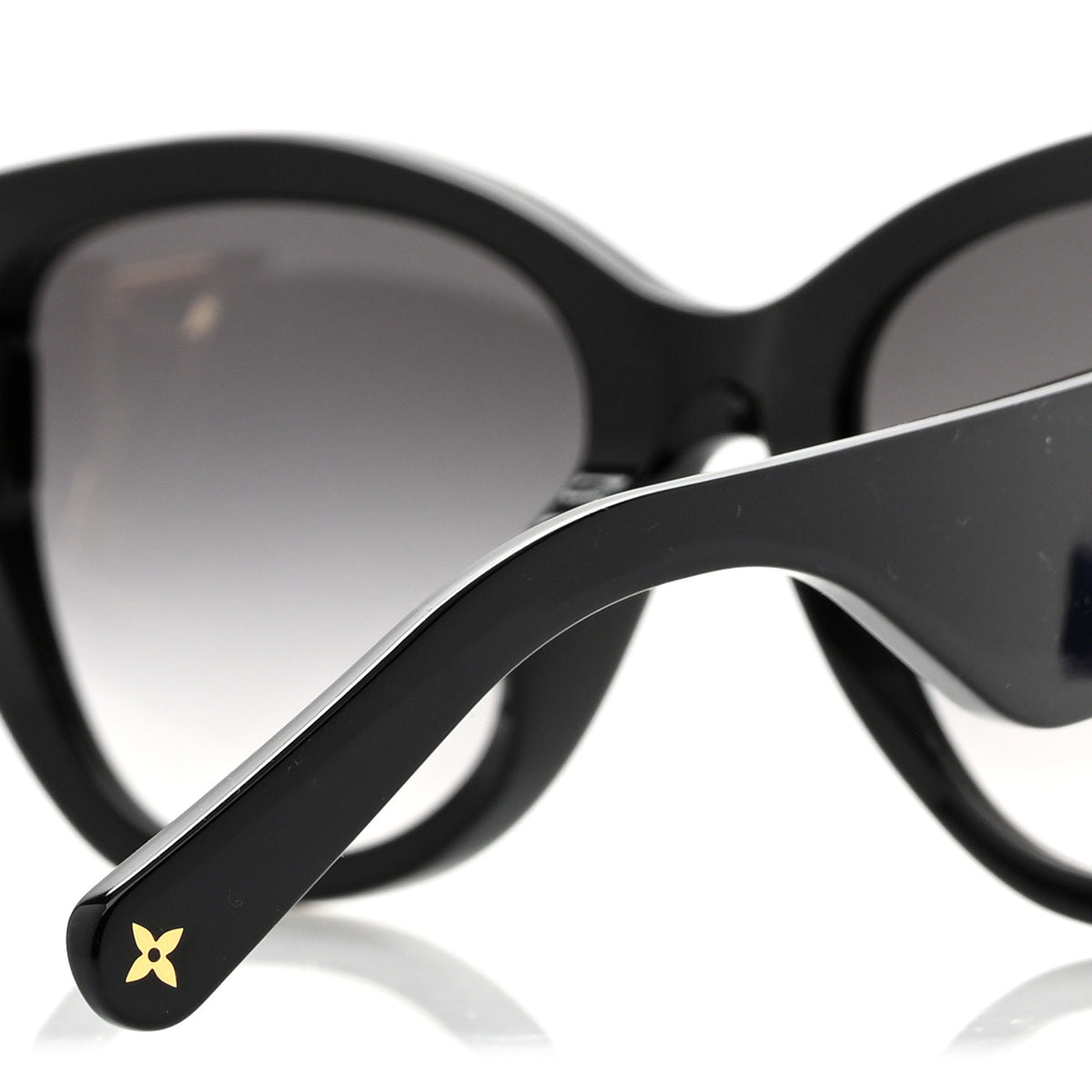 Louis Vuitton LV Icon Cat Eye Sunglasses Z1733W Black 5 of 9