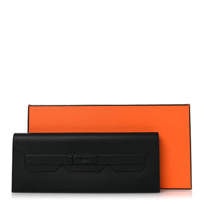 Hermes Swift Shadow Clutch 29 Black 8 of 8