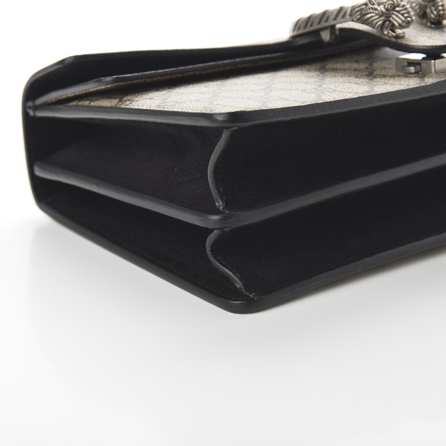 GG Supreme Monogram Small Dionysus Shoulder Bag Black