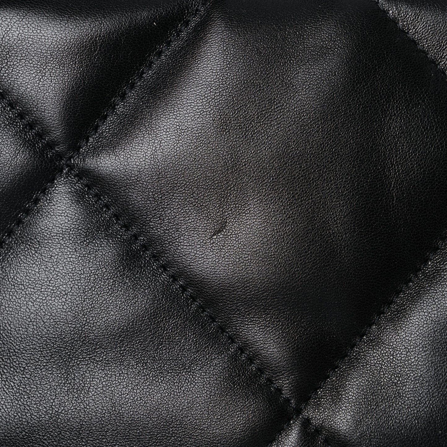 Lambskin Quilted Large Chanel 19 Flap Black