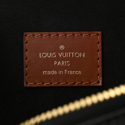 Louis Vuitton Monogram V Tote MM Black 6 of 9