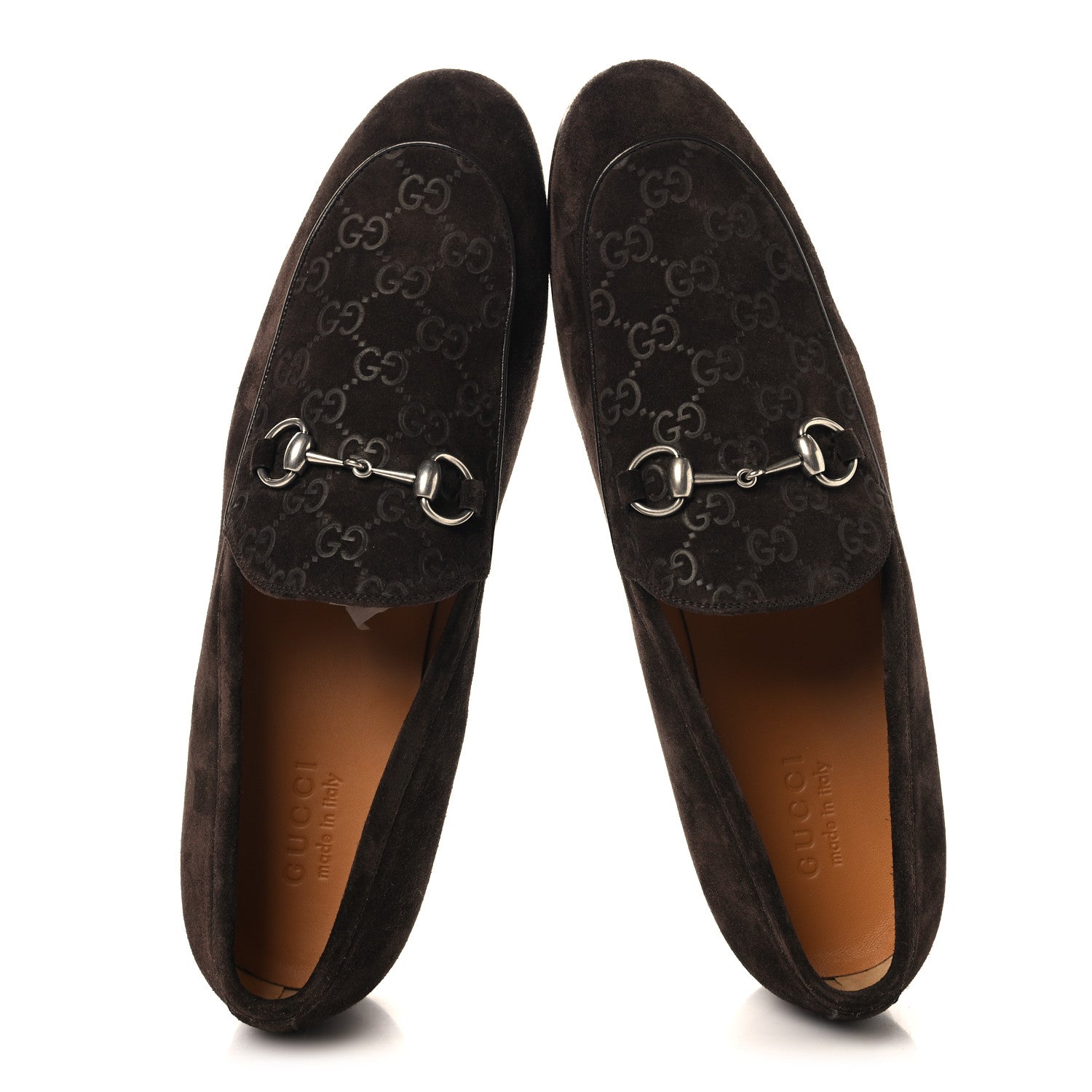 ヨージ様　GUCCI　ローファー　GG 　マーモント　黒　41E Gucci Luxury Suede GG Monogram Horsebit Mens Jordy Loafers 12