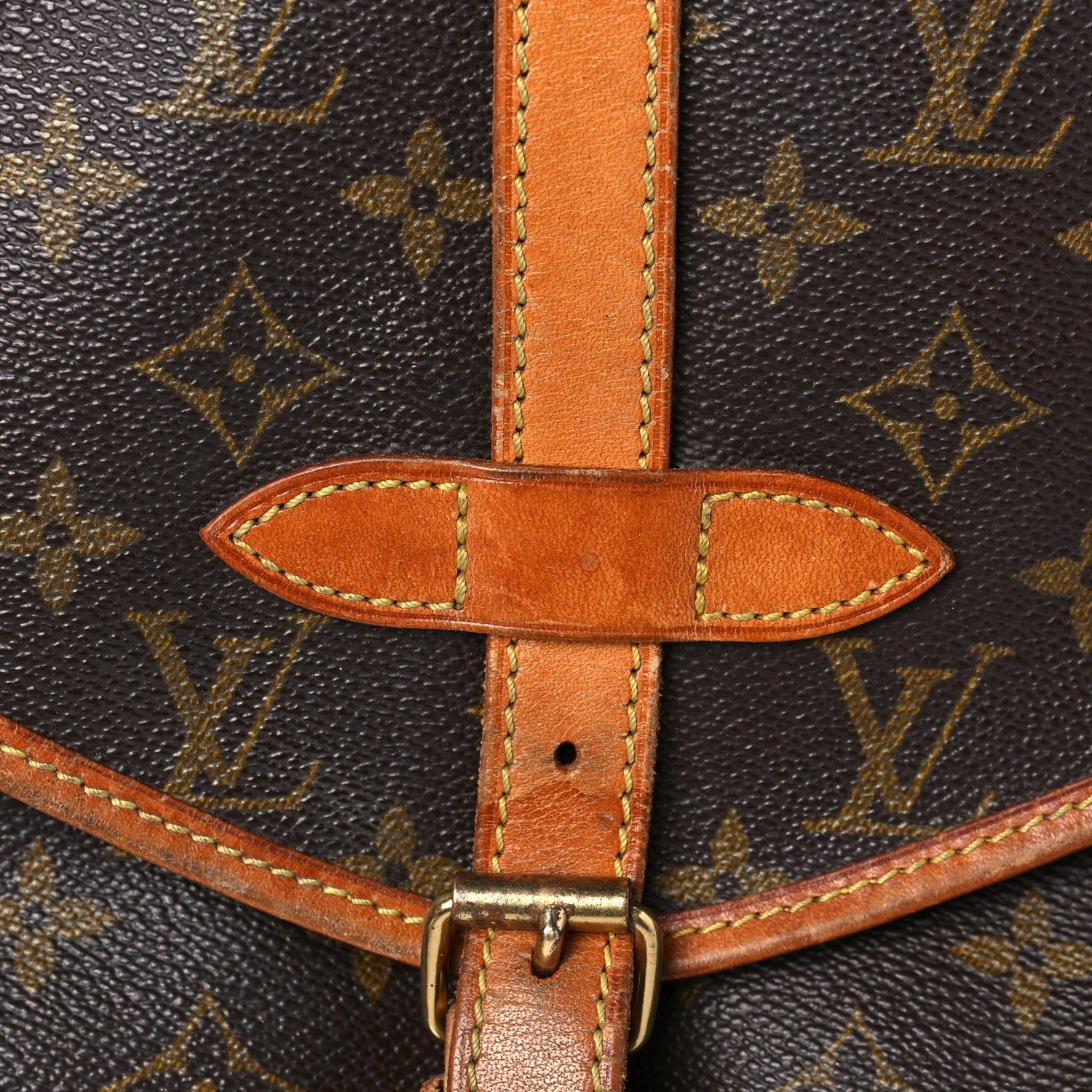 Louis Vuitton Monogram Saumur 30 12 of 14