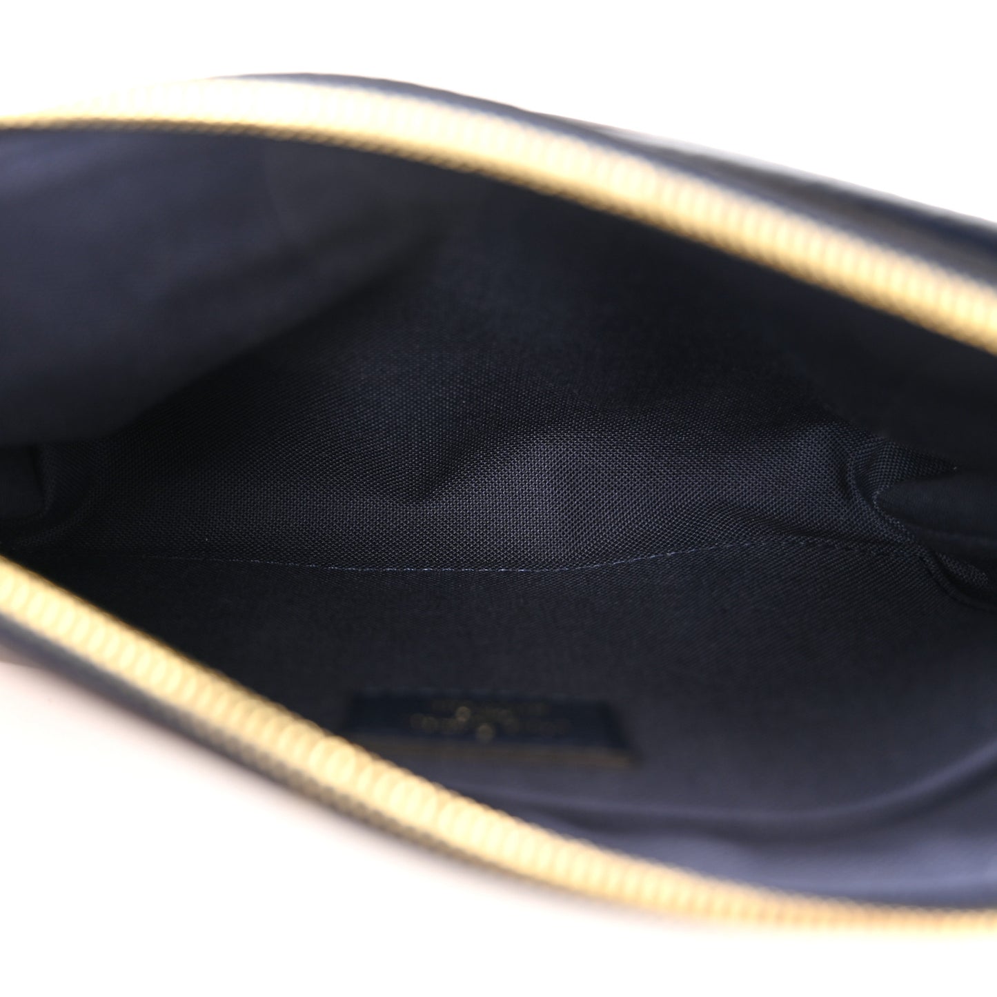 LOUIS VUITTON Monogram Pallas Clutch Blue Marine
