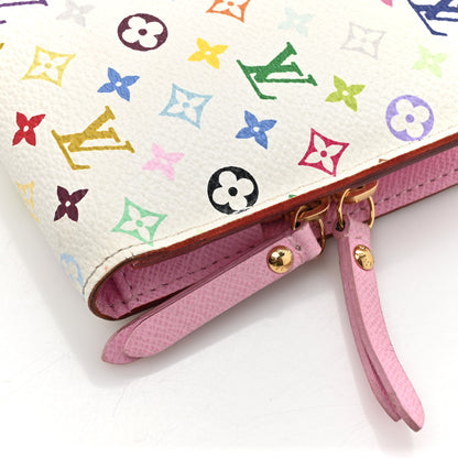 Louis Vuitton Monogram Multicolor Insolite Wallet White Litchi 13 of 13